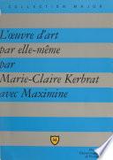L'œuvre d'art par elle-même