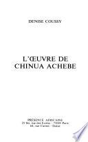 L'œuvre de Chinua Achebe