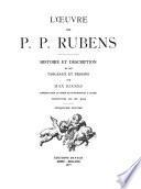 L'œuvre de P. P. Rubens