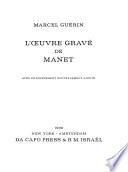 L'œuvre gravé de Manet