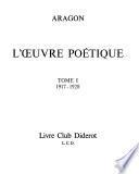 L'œuvre poétique