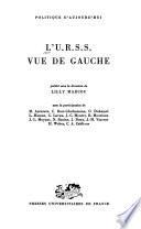 L'U.R.S.S. vue de gauche