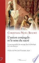 L'union conjugale et le sens du sacré