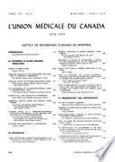 L'Union medicale du Canada