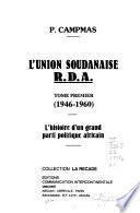 L'Union soudanaise R.D.A.