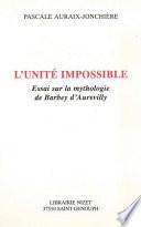L'unité impossible