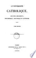 L'Université catholique