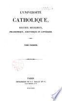 L'Université catholique (Paris)