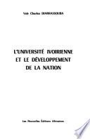 L'université ivoirienne et le développement de la nation