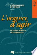 Livre L'urgence d'agir, volume 2