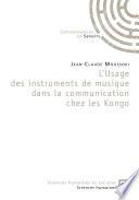 L'usage des instruments de musique dans la communication chez les Kongo