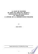 La base de données du Deep Sea Drilling Project
