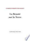 La Beauté sur la Terre