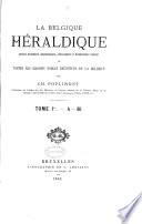 La Belgique héraldique