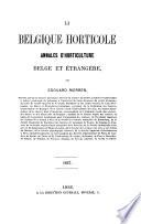 La Belgique horticole