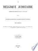 La Belgique judiciaire