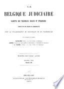 La Belgique judiciaire