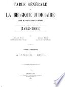 La Belgique judiciaire