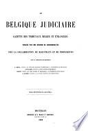 La Belgique judiciaire