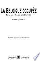La Belgique occupée