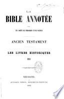 La Bible annotée par une société de Théologiens et de pasteurs