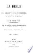 La Bible et les découvertes modernes en Égypte et en Assyrie