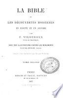 La Bible et les decouvertes modernes