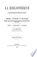 La Bibliothèque canadienne-française