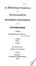 La Bibliothèque canadienne