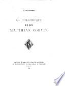 La bibliothèque du roi Matthias Corvin