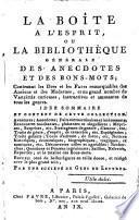 La Boite à l'esprit