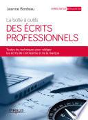 La boîte à outils des écrits professionnels