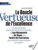La Boucle Vertueuse de l'Excellence Comment mettre harmonieusement en synergie le Lean Management, le Six Sigma et la Théorie des Contraintes pour enfin de vrais résultats en rupture