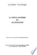 La boulangerie en Allemagne