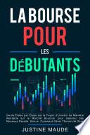 La Bourse Pour Les Débutants
