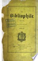 La bulletin du bibliophile Belge