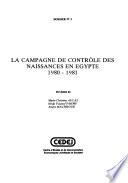 La campagne de contrôle des naissances en Egypte, 1980-1981