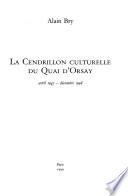 La Cendrillon culturelle du Quai d'Orsay