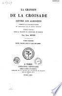 La chanson de la croisade contre les Albigeois