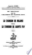 La chanson de Roland dans la Chanson de sainte Foy