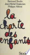 La charte des enfants