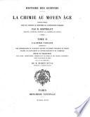 La chimie au moyen âge