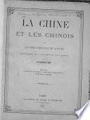 La Chine et les Chinois
