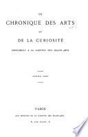 La Chronique des arts et de la curiosité