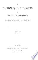 La Chronique des arts et de la curiosité
