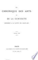 La Chronique des arts et de la curiosité
