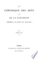 La Chronique des arts et de la curiosité