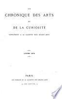 La Chronique des arts et de la curiosité