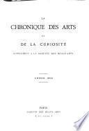 La Chronique des arts et de la curiosité