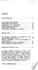 La Chronique des écrits en cours